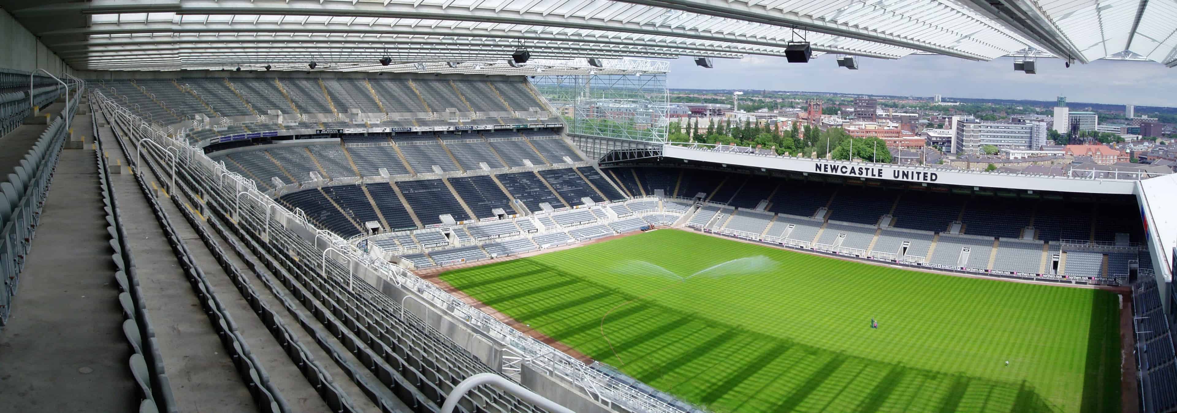 Newcastle United vs Crystal Palace stadium view