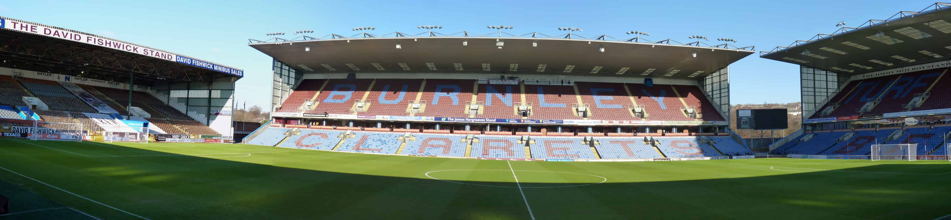 Burnley vs Arsenal stadium view