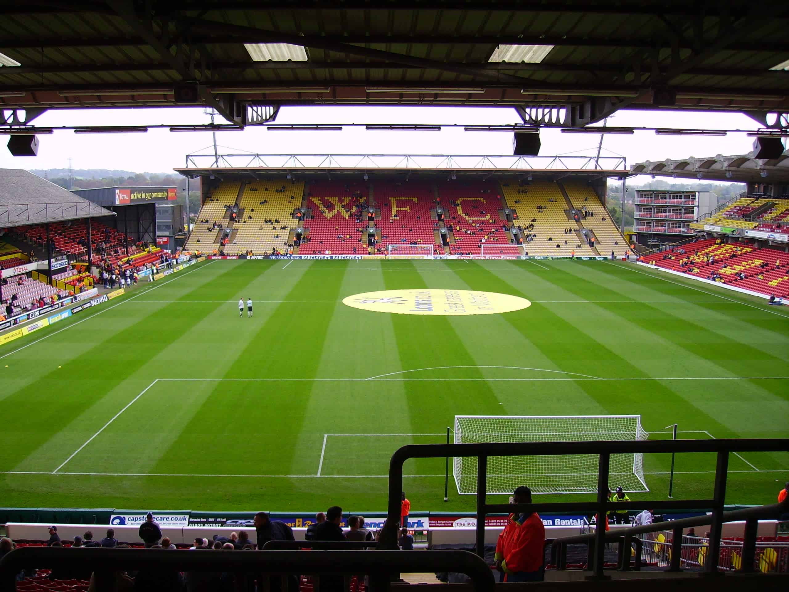 Watford FC vs Sheffield United stadium view