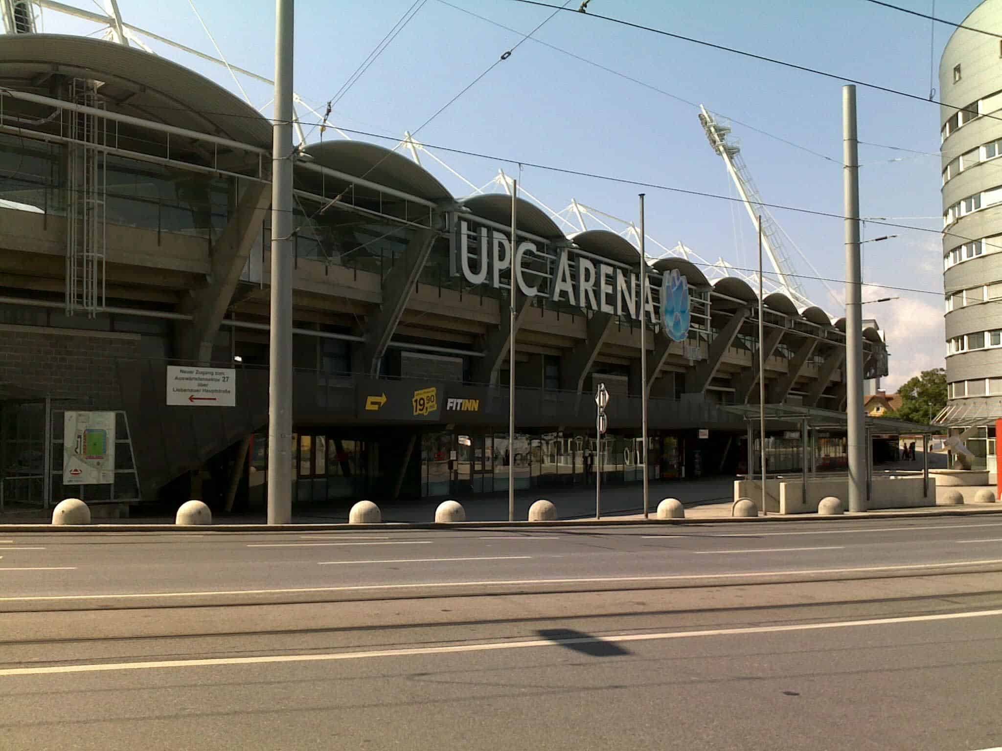 Grazer AK vs Sturm Graz stadium view
