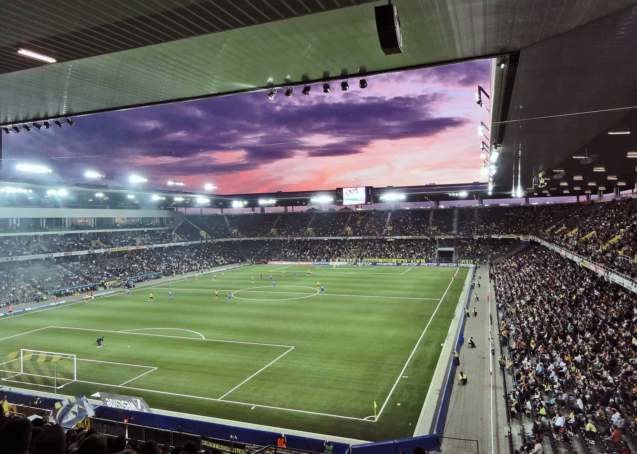 Eurocopa femenina 2025 - Suiza - Islandia vistal del estadio