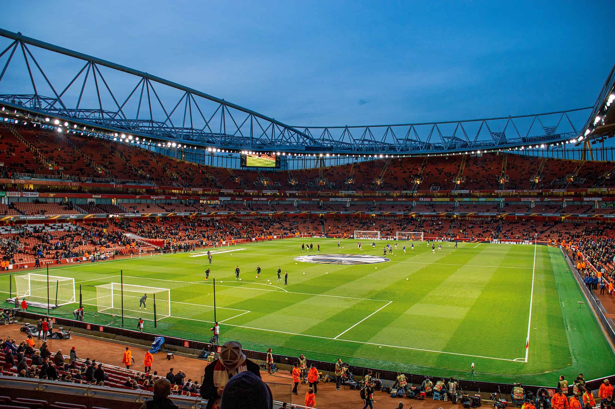 Arsenal vs Crystal Palace stadium view