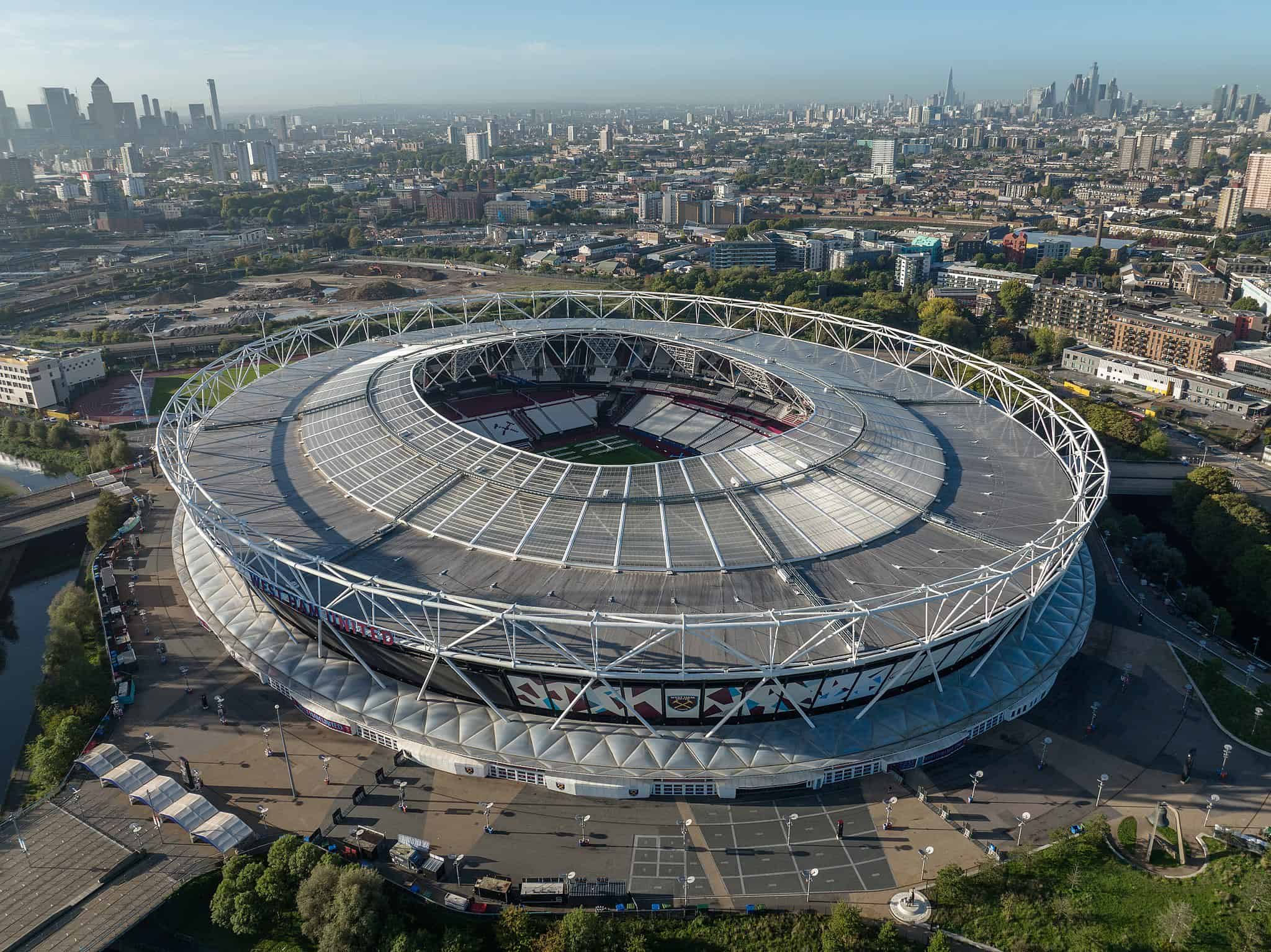 West Ham United vs Arsenal stadium view