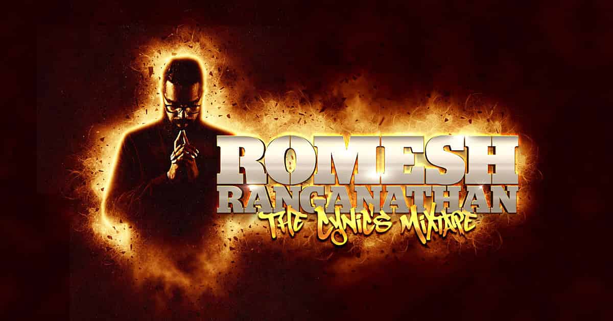 Romesh Ranganathan Liverpool stadionzicht Romesh Ranganathan Liverpool stadionzicht