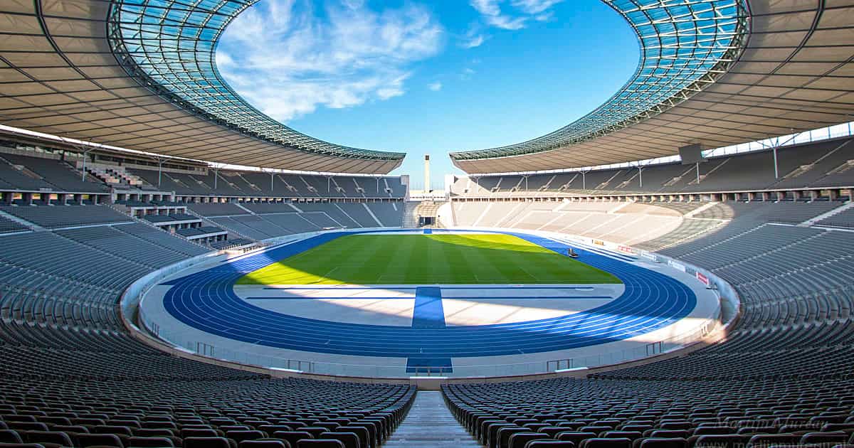 Mappa dei posti Olympiastadion