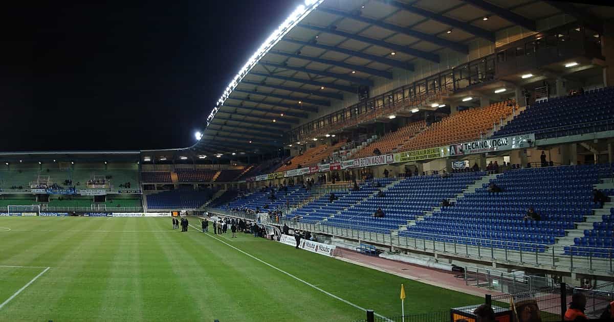 Mapa de Assento de Stade de lAube