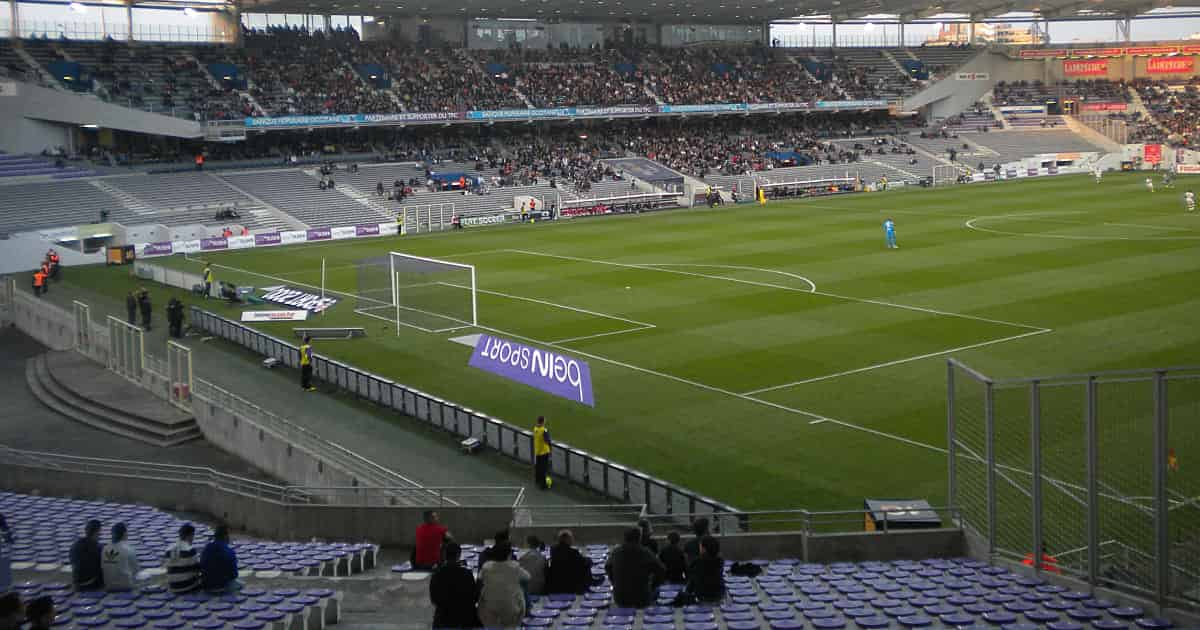 Vista del estadio Toulouse FC (TFC) vs Paris Saint Germain (PSG) Vista del estadio Toulouse FC (TFC) vs Paris Saint Germain (PSG)