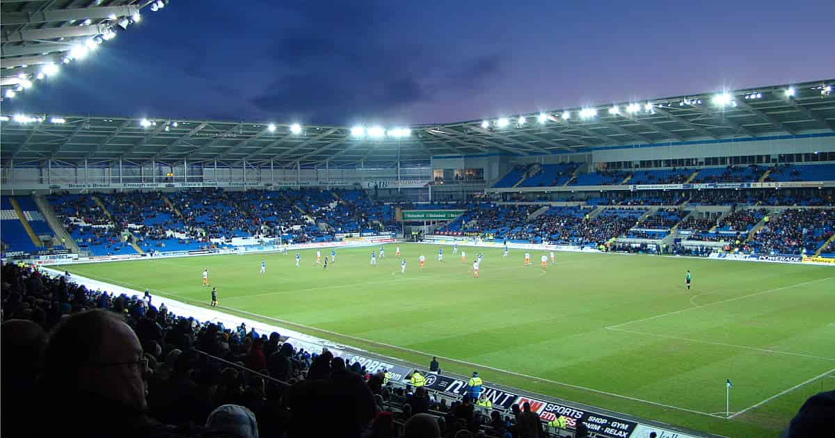 Vue du stade Pays de Galles vs Portugal | Ligue des nations de l'UEFA Vue du stade Pays de Galles vs Portugal | Ligue des nations de l'UEFA