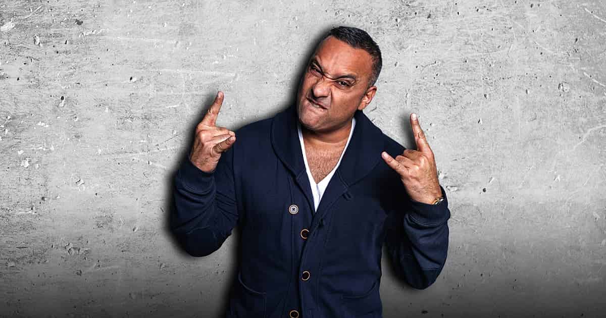 Russell Peters Houston vistal del estadio Russell Peters Houston vistal del estadio
