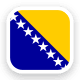 Bosnië en Herzegovina Nationaal Elftal logo
