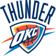 Thunder Playoffs logo