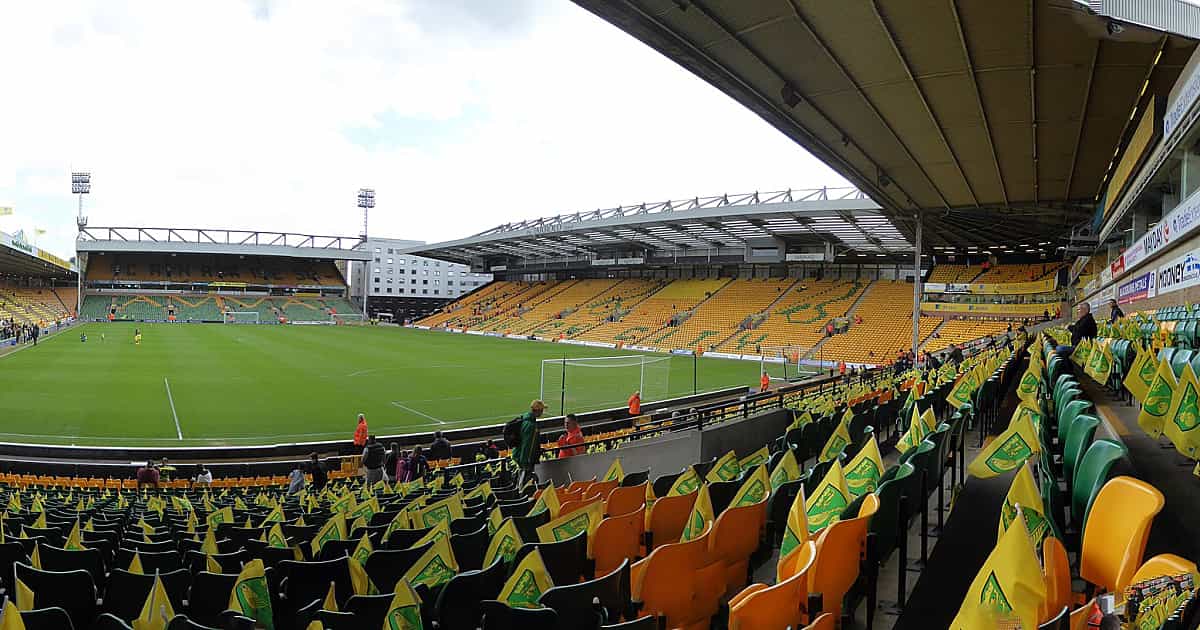 Mapa de Assento de Carrow Road