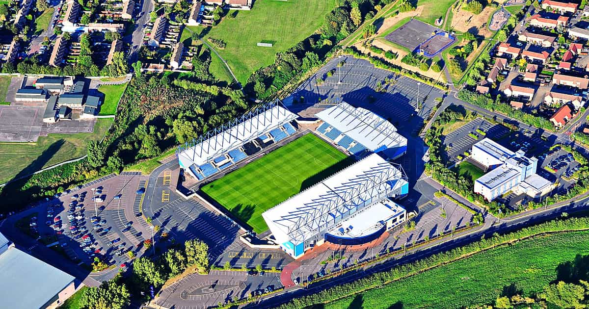 Mappa dei posti Kassam Stadium