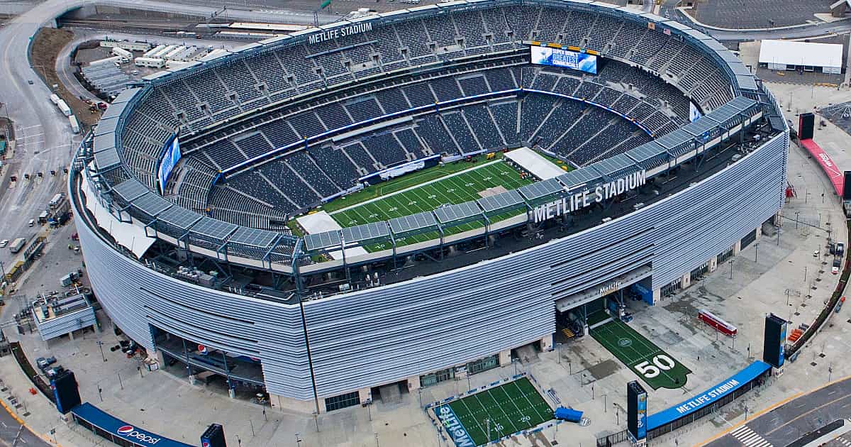 Mappa dei posti MetLife Stadium
