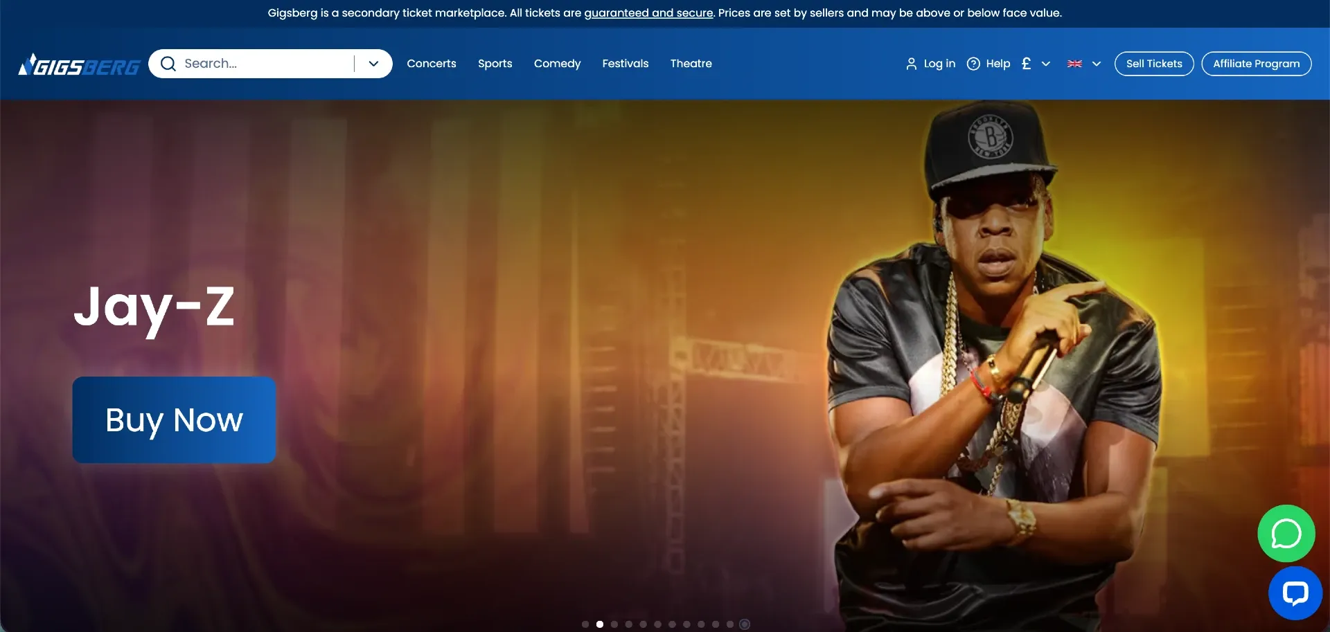 Gigsberg website review