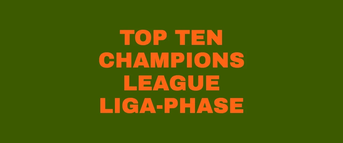Champions League Ligaphase 2026-27